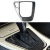 LHD Carbon Fiber Auto Center Control Gear Shift Panel Cover Sticker Interior Decoration Accessories For BMW 3 Series E90 E92 E93