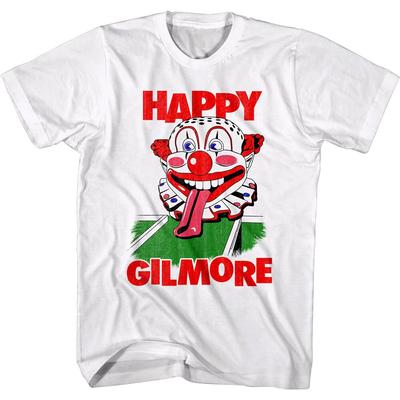 Happy Gilmore You're Gonna Die Clown Men's T Shirt Head Mini Golf Adam Sandler