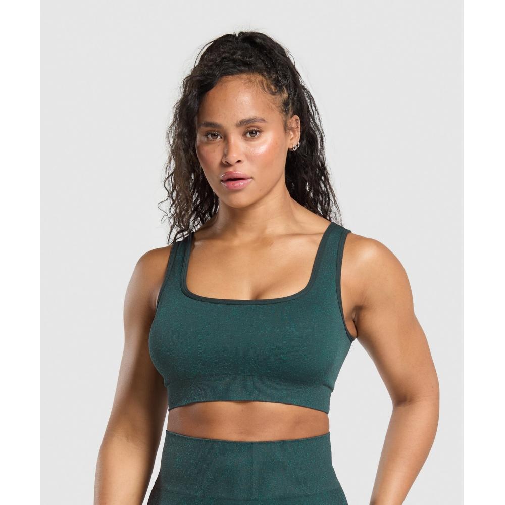 

Gymshark Adapt Fleck Sports Bra Darkest Teal Functional Teal B9a7h Tbt3 XXS