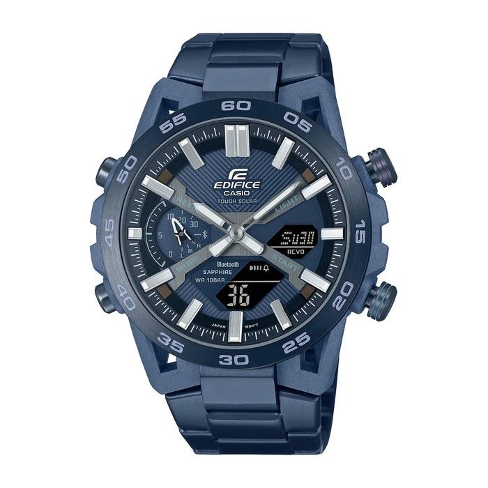 Casio Edifice ECB-2000YCB-2AJF Cool Blue Edition Bluetooth Tough Solar Sapphire Glass Men's Watch - Blue