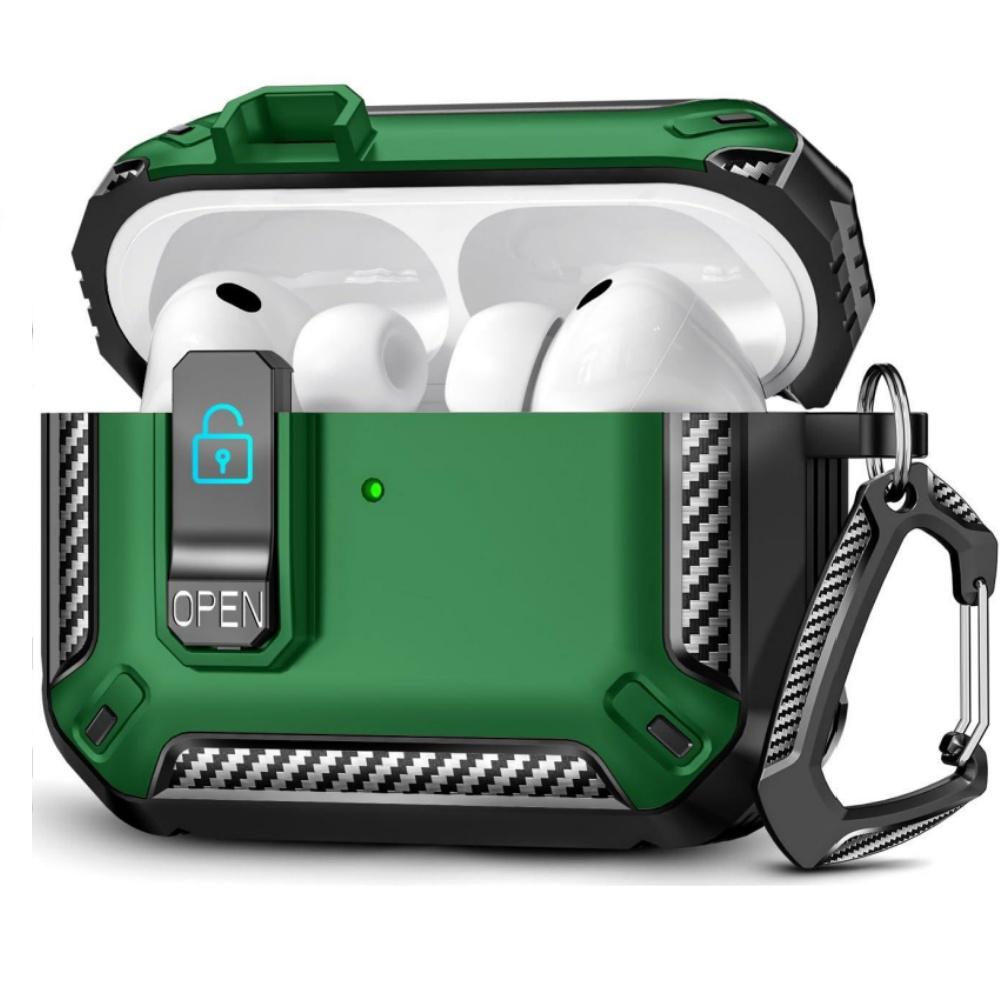 for AirPods Pro 3 Case Secure Lock Case Cover with Lanyard&Keychain Powerful Drop Protection For Airpods Pro 3rd Generation Case