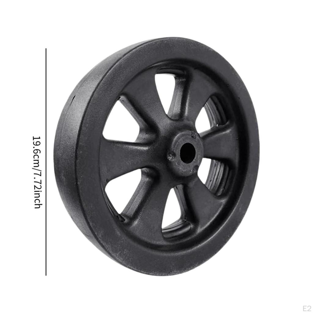 Trailer Jack Wheel Replace 1500lb Capacity Easy to Install Spare Parts Sturdy Stable Accessory 8