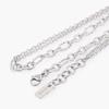 1by3 Antique Mixed Layered Chain Necklace (C2501-AN874_SV)