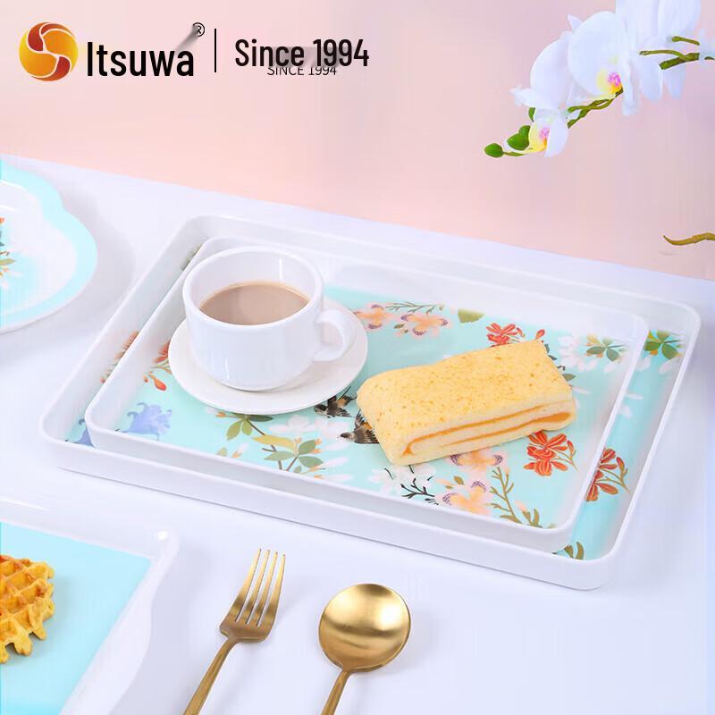 Wuhe Fanghua Nordic Melamine Rectangular Serving Tray