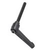 Black Locking Clamping Lever Adjustable Handle External Male Thread (M8*30)