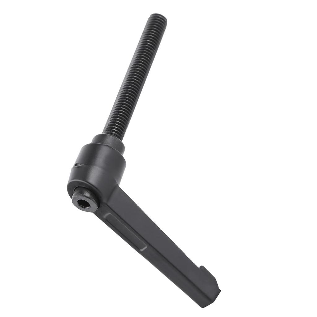 Black Locking Clamping Lever Adjustable Handle External Male Thread (M8*30)