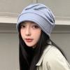Autumn Hat Women's Baotou Hat Warm Ear Protector Wool Knitted Hat Stacking Hat