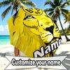 Custom Name Personalized Borussia Dortmund Print Umbrella, Auto Open Close, 8‑Rib Sturdy Frame, Commute Camping Hiking Use, Birthday Gift