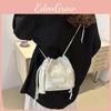 Minimalist Fashion Shoulder Bag For Women 2024 Trendy Summer Large Capacity Pu Bucket Bag