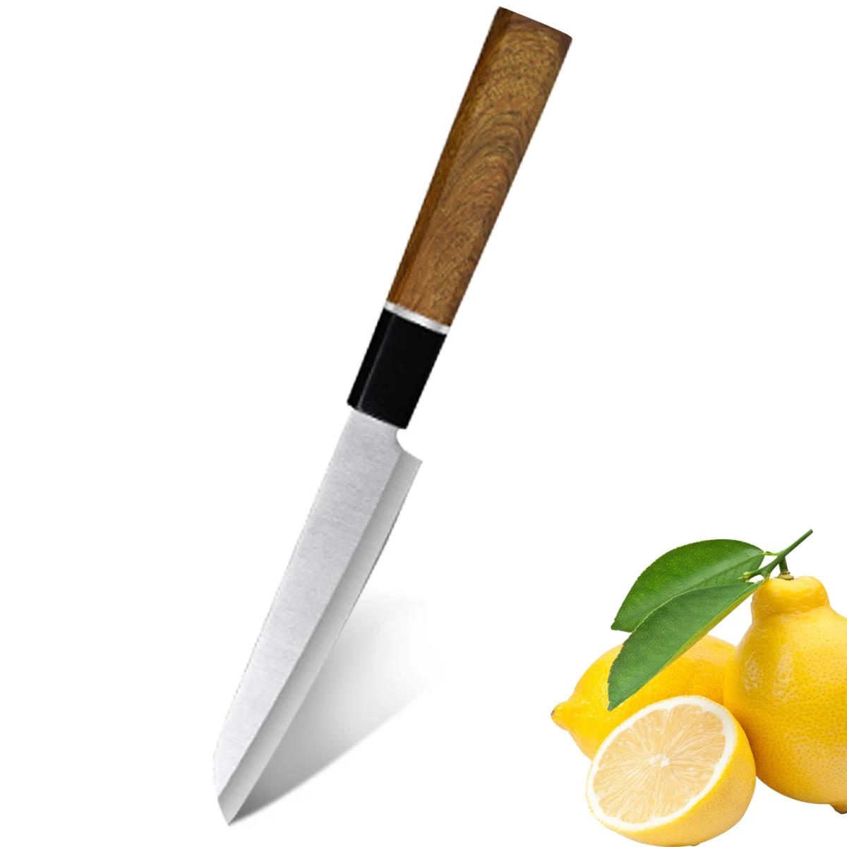 

3,5-дюймовый нож из нержавеющей стали для чистки овощей, фруктов, поварской нож, нож для резки овощей, дыни, кухонные ножи