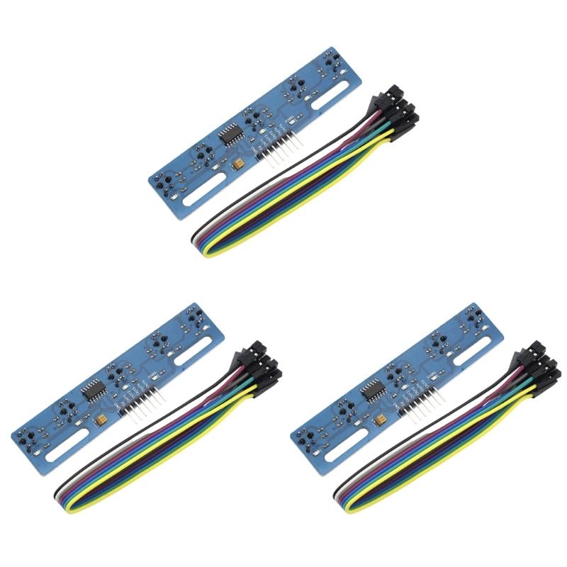 5 Channel Reflective Sensory Tcrt5000 Barrier Line Track Sensory Module For Automated Guided Vehicle Detection