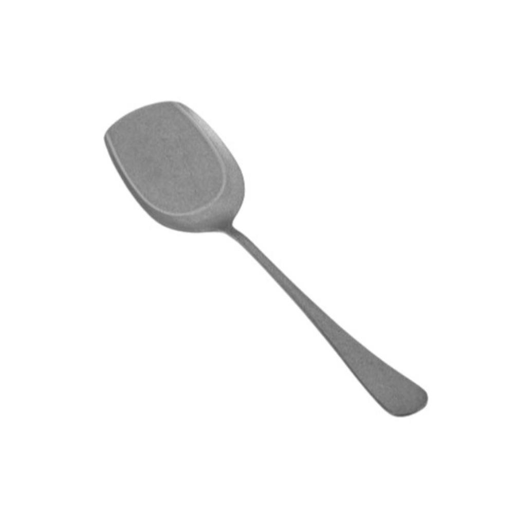 Stainless Steel Serving Shovel Round/Square Head Thicken Buffet Spatula Sturdy Rust Prevention Meal Spoon Restaurant