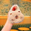 Soft Panda Earphone Bag Crochet Cartoon Plush Wallet Gift Capybara Coin Purse  Outdoor