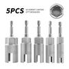 Multiple Size Butterfly Nut Socket Driver Set 10mm 12mm 14mm 16mm 18mm 5Pcs Durability Stainless Steel Construction