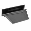 2 Pieces Car Storage Box Front Door Side Handle Organizer for Mercedes-Benz C Class W204 2008-2014 Black ABS Plastic