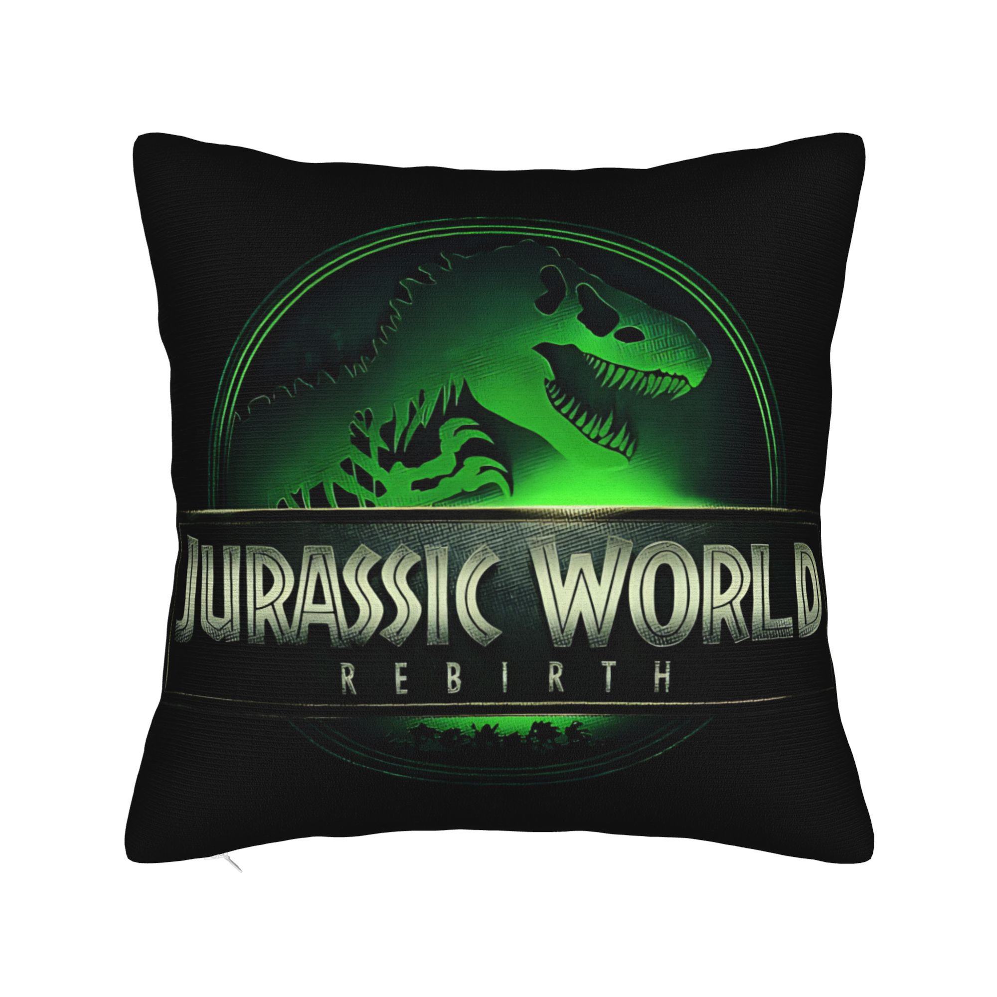 

Seat Decorations Jurassic World Rebirth 2025 Movie Pillowcase Accessories Pillow Cover Zippered Multi-Size 12x12in 30X30cm
