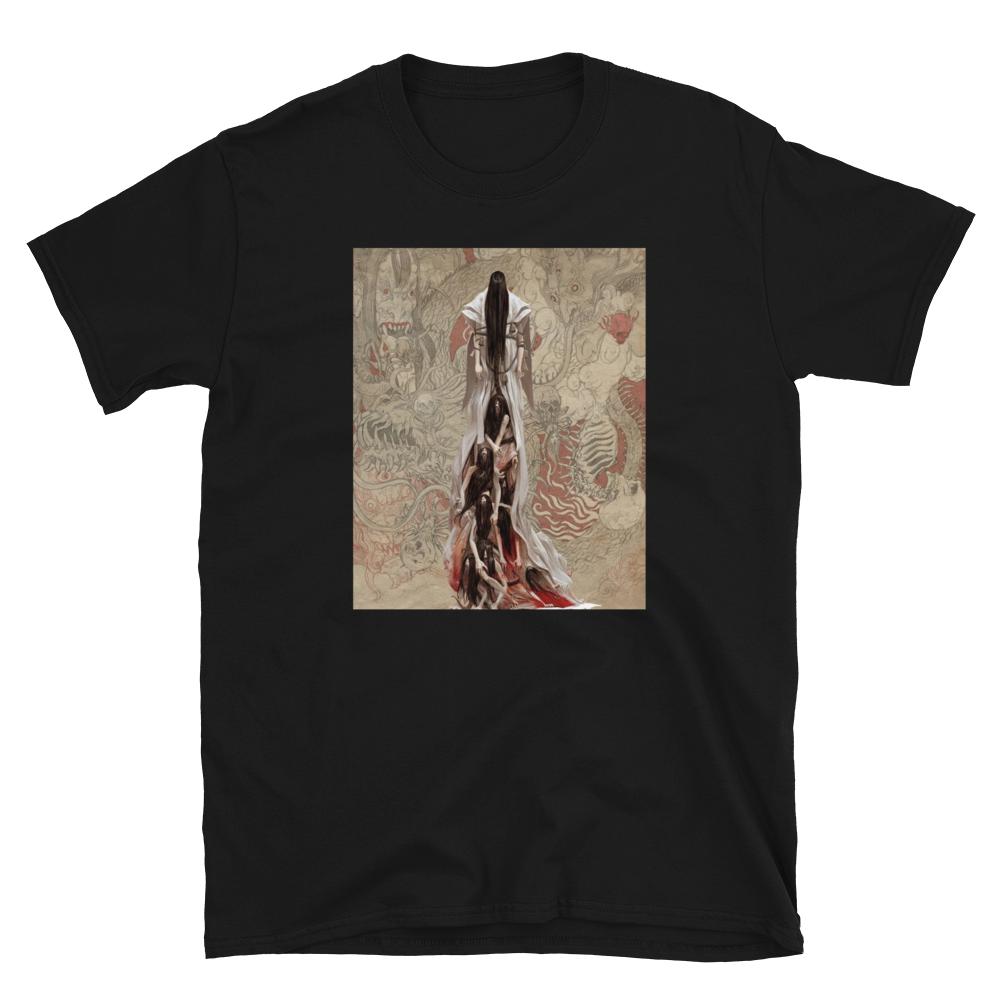 Tower of Terror Horror T Shirt Occult t shirt Tattoo Printed T-Shirt