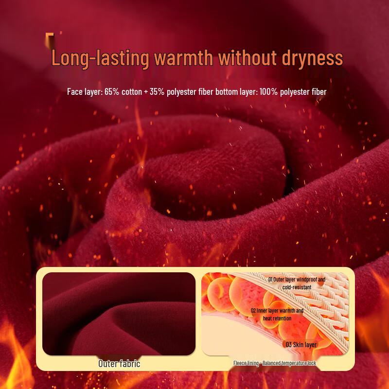 JEANSWEST Women's Fall/Winter Fleece Lined Crew Neck Sweatshirt