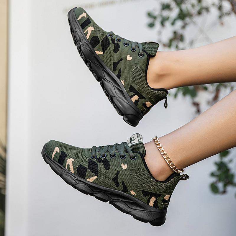 YRZL Fashion Women Shoes Lightweight Comfortable Mesh Sneakers Anti Slip Athletic Flat Shoes Running Women Sports Shoes Sneakers