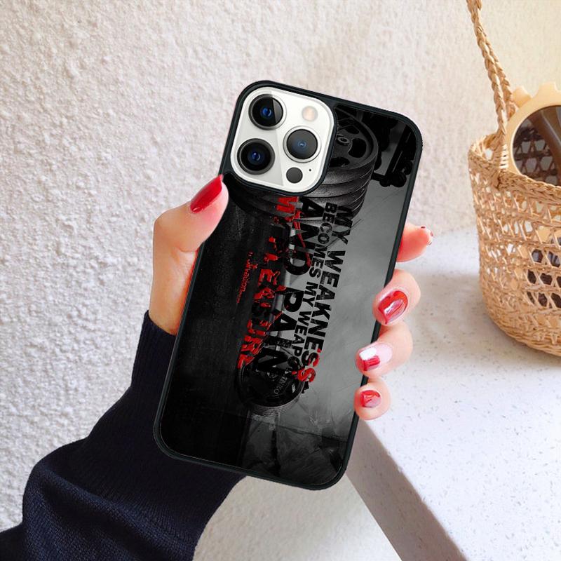 GYM WORKOUT BODY BUILDING QUOTES Phone Case for iPhone 17 Air 16 PRO MAX 15 14 PLUS 12 11 13 Cover Fundas Shell Coque