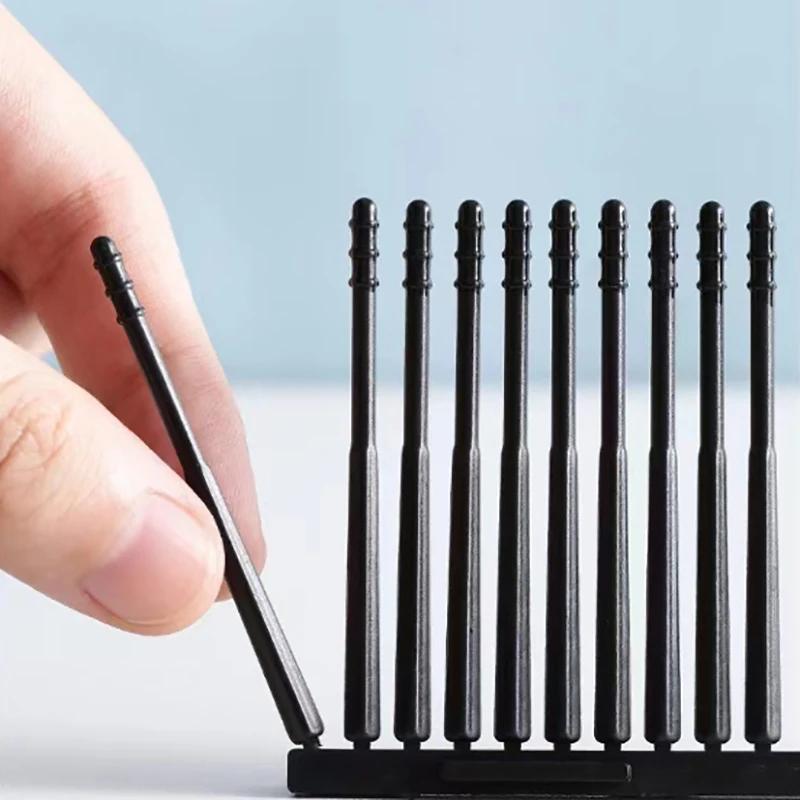 60pcs Disposable Sticky Ear Swabs Pick Reusable Ear Cleaner Soft Silicone Ear Wax Removal Tool Earwax Remover For Olders Adult