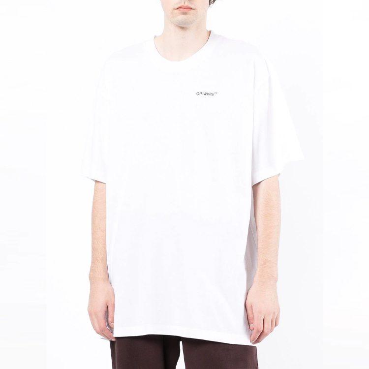 OFF WHITE Caravaggio Arrow Over T Shirt OMAA038C99JER0050110