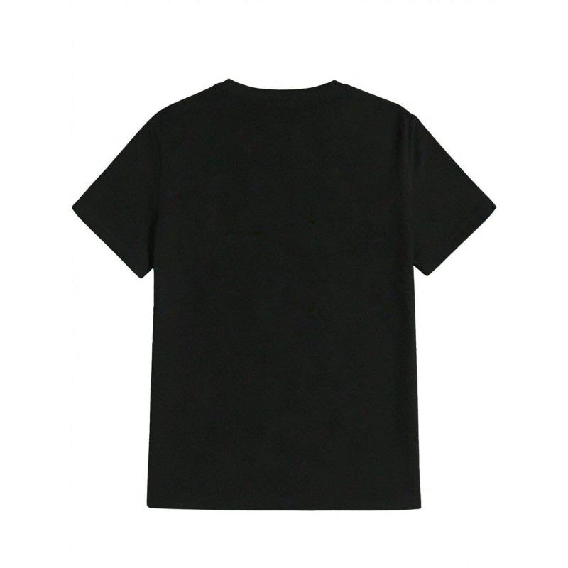 European Size Men'S  Garage Workshop Print T-Shirt - Mechanic-Themed Casual Crew Neck Short Sleeve Top, Lightweight Summer And Year-Round Wear For