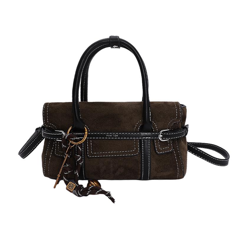 

2025 Ретро Маленькая Матовая Сумочка: Универсальная квадратная сумка кроссбоди и ручная сумка для женщин Bag only зелёный