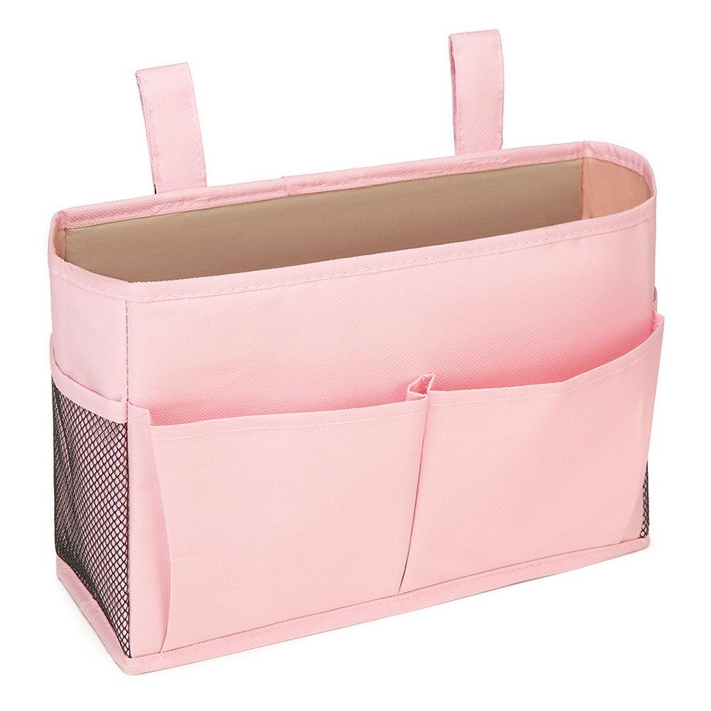 Removable Bedside Storage Organizer Bag Washable Bed Hanging Pouch  Magazine Holder