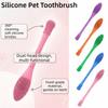 Silicone Soft Bristle Pet Toothbrush 360 ° Cleaning Pet Teeth Cleaning Supplies  Pet Oral Hygiene