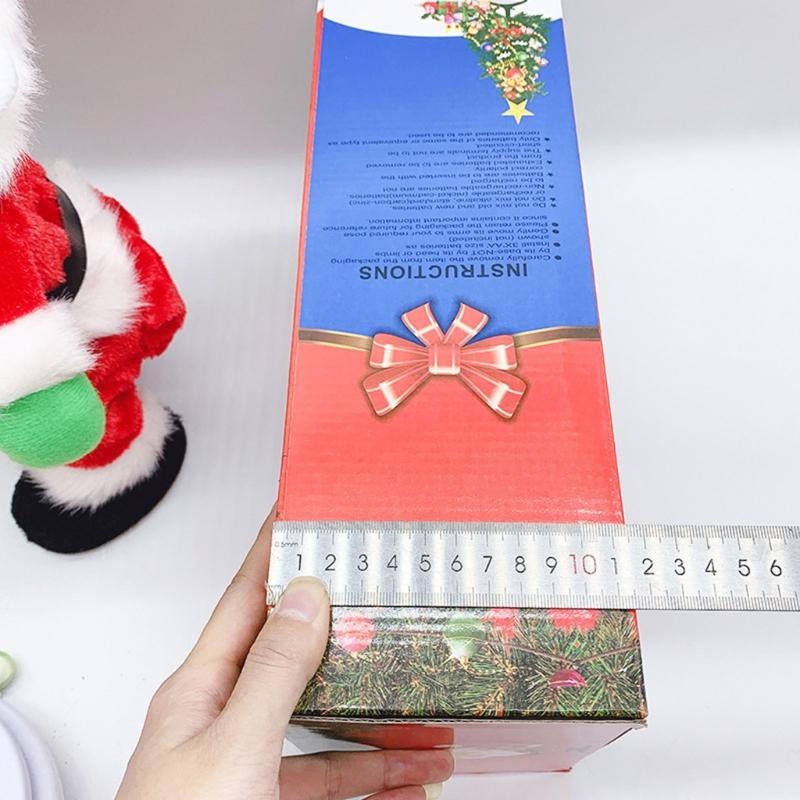 Cute Gift for Kids&Adults Plastic Toy Kids Game Electric Dancing Santa Claus Creative Supplies for Age 3 Kids/Adults