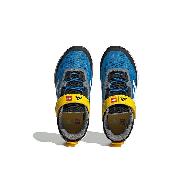adidas Terrex Agravic Flow Trail LEGO Bright Blue Cloud White Grey Three GS IE4976