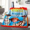 Red Hair Pippi Longstocking Girls Blanket Customizable Name Soft And Cozy Shawl Blanket Suitable For All Seasons Suitable For Home Travel Camping
