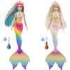 Barbie Rainbow Magic Color Changing Mermaid Doll Set with House and Accessories for Ages 3 and Up