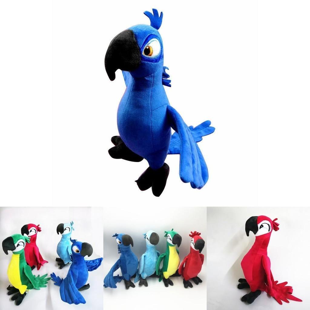 Adorable 30cm Rio Movie Plush Toy Parrot Bird Stuffed Animal Doll Perfect For Kids