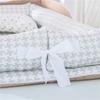 Luddy Kinderbett für Neugeborene, mit Kissen, faltbares, tragbares Kinderbett, tragbares Babygeschenk, atmungsaktiv, waschbar, Monate, Grau, Bett-im-Bett, Co-Sleeping, 0–24, 85 x 45 x 12 cm