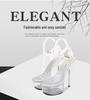 2021 Summer Style Waterproof Platform Stiletto High Heel Wedding & Banquet Sandals
