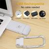 New LED Clip-on Book Light Night Lights Charging  Table Lamp Eye Care USB Children's Reading Light Brightness Adjustable Indoor