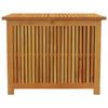 VidaXL Boîte de rangement de jardin 75x75x58 cm bois massif d'acacia 319706