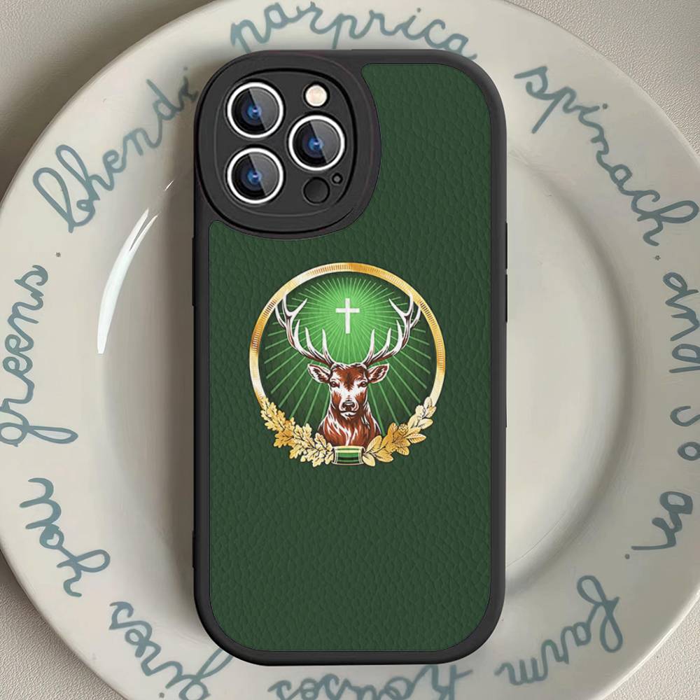 

Hot J-JaegermeisterS Phone Case For IPhone 16 15 14 13 12 11 Pro Max Plus Leather Soft Cover iphone XS
