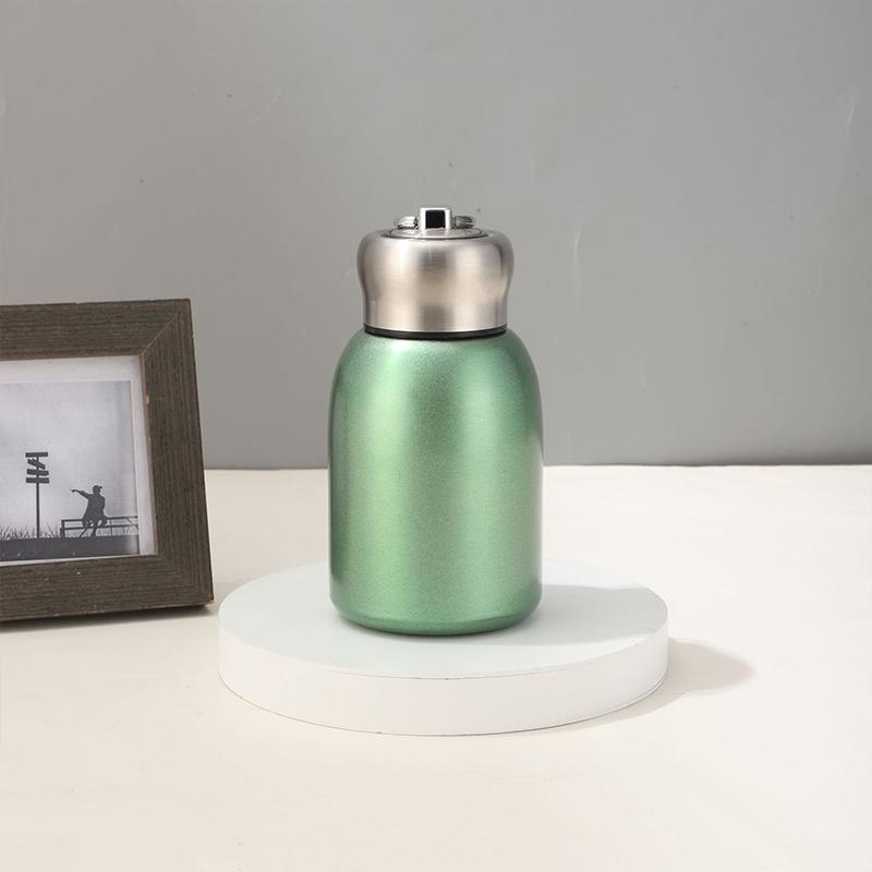 300ml Nerezová Termoska Přenosná Mini Roztomilá Tumbler Termoska Termoska Hrneček Tumbler