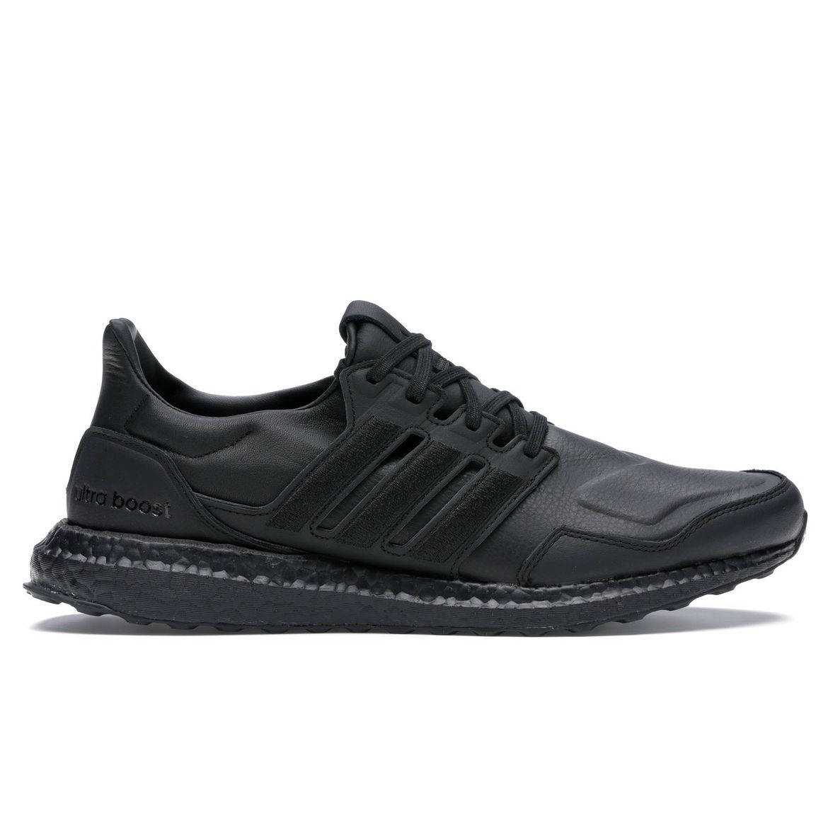 

Черные кроссовки унисекс adidas UltraBoost Leather Core EF0901