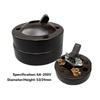 Toggle Switch Single-Control Lamp Switch Round Surface Mounted Wall Light Switch Old-Fashioned 6A Button Switch For Home Decor