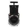 Manual Control 3 Inch Campers Trailer Waste Valves High Strength Plastic Construction Leak Proof Design For Outdoor Use