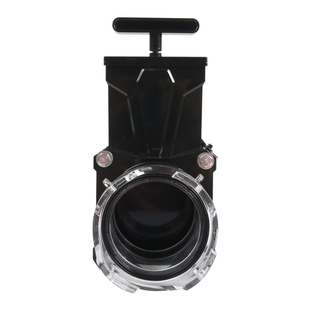 Manual Control 3 Inch Campers Trailer Waste Valves High Strength Plastic Construction Leak Proof Design For Outdoor Use