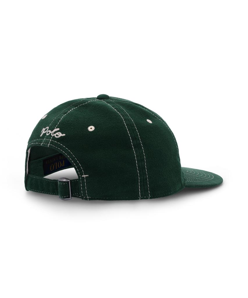 POLO RALPH LAUREN Felt Patch Chamois Ball Cap - Green