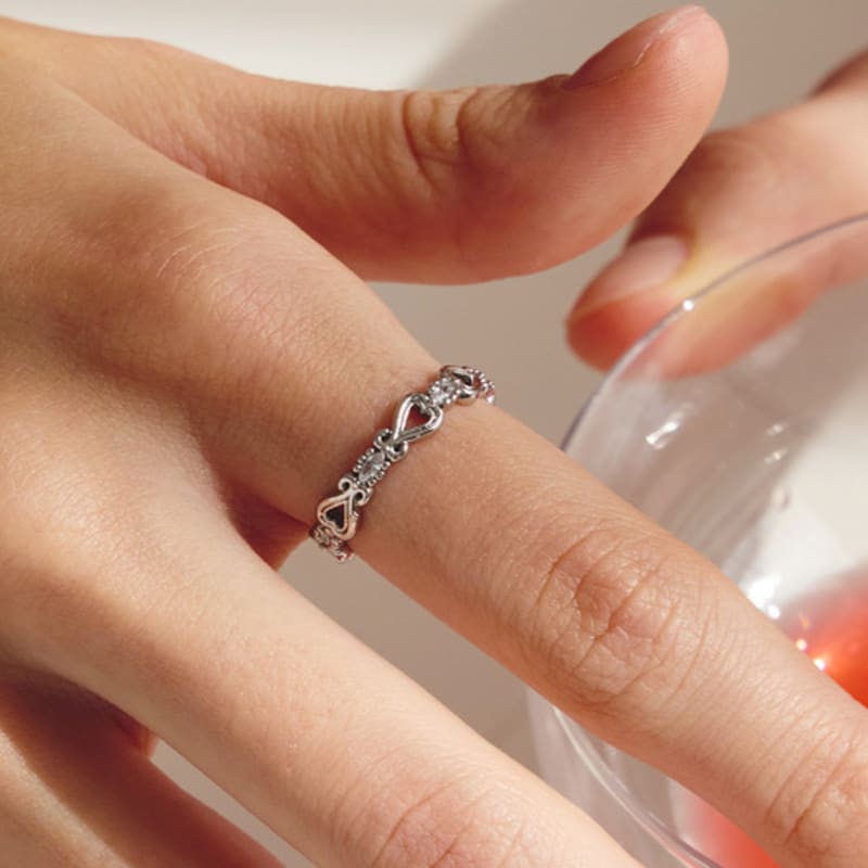 

noonoo fingers Chloe Ring WHITE GOLD