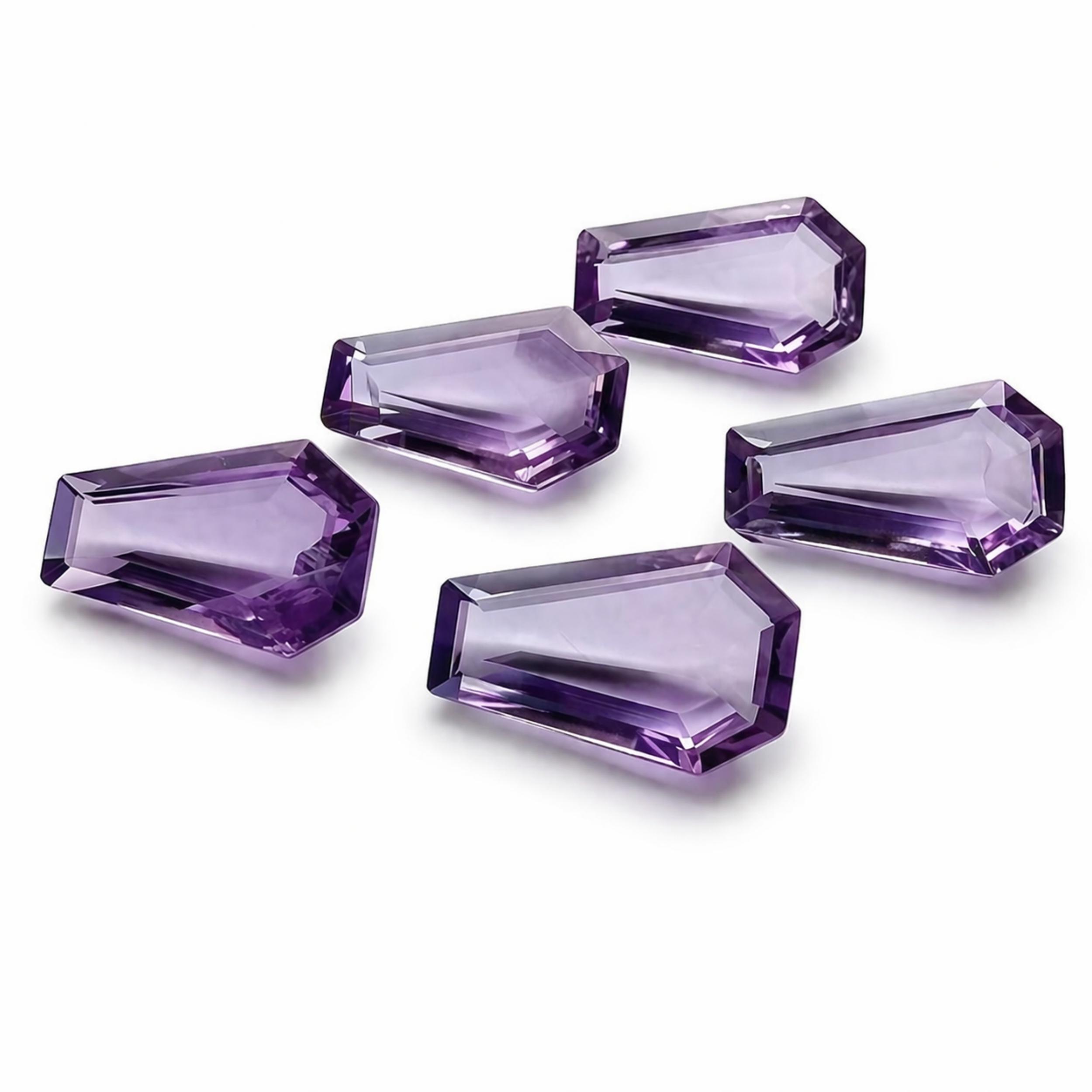 

AAA Natural Amethyst Coffin Shape Faceted Gemstone Calibrated Loose Stone Purple Amethyst Gothic Jewelry Supply Wholesale All Sizes Available 5x10mm фиолетовый
