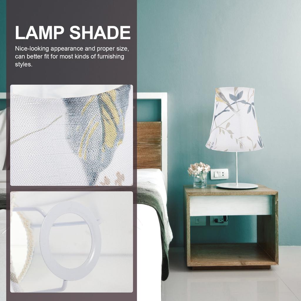 Fabric Lamp Shade Table Lamp Light Cover Bedside Floor Lampshade Easy Installation Decorative Replacement Lampshades for Desk