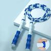 Beaded Skipping Rope Ergonomic Comfortable Grip Adjustable Flexibility Exercise PVC Physical Testing Training